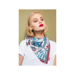 Платок «Голубые розы». Varvara