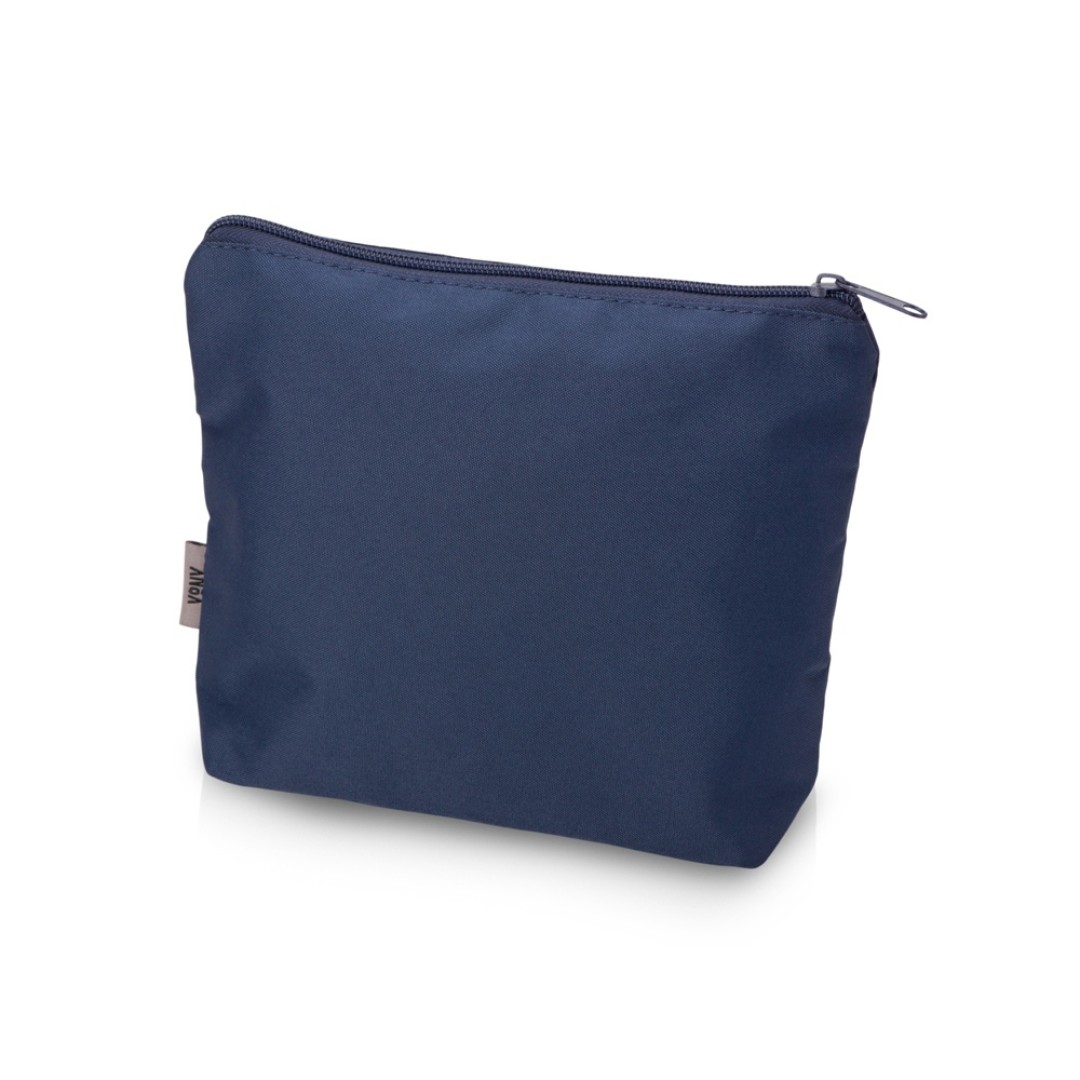 Органайзер для электроники и проводов "Amalia" из полиэстера 300D с подкладкой, темно-синий