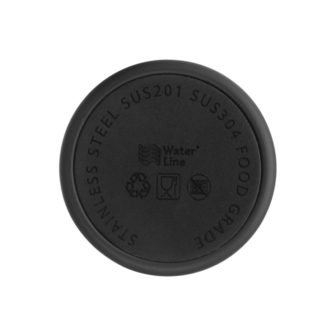 Вакуумный термос с двойными стенками и медным слоем "Torso", 480 мл, черный (P)