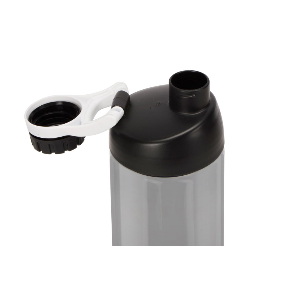 Спортивная бутылка для воды с держателем "Biggy", 1000 мл, белый
