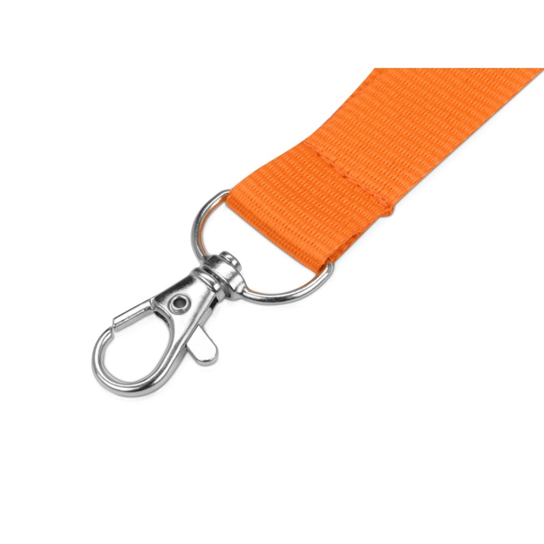 Ланьярд с карабином, оранжевый