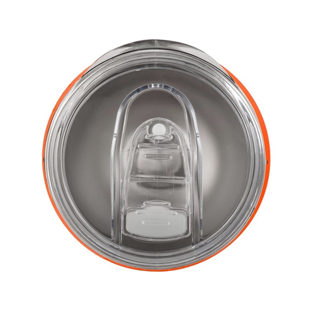 Вакуумная термокружка "Sense", непротекаемая крышка, крафтовая упаковка, оранжевый