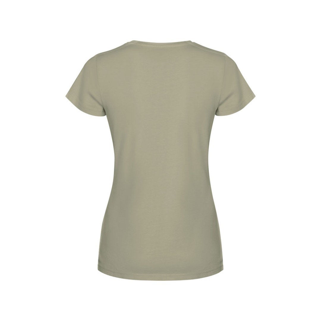 Футболка «Fiyi» женская, светлый хаки выстиранный