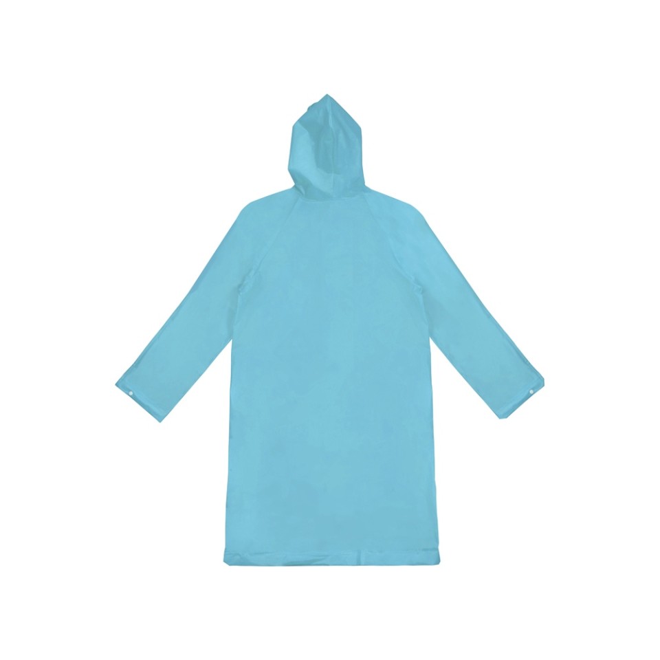 Дождевик "Hawaii" c чехлом унисекс, голубой