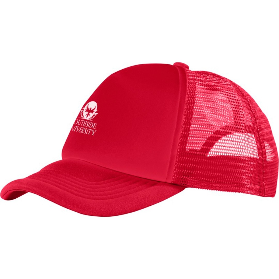 Бейсболка "Trucker", красный
