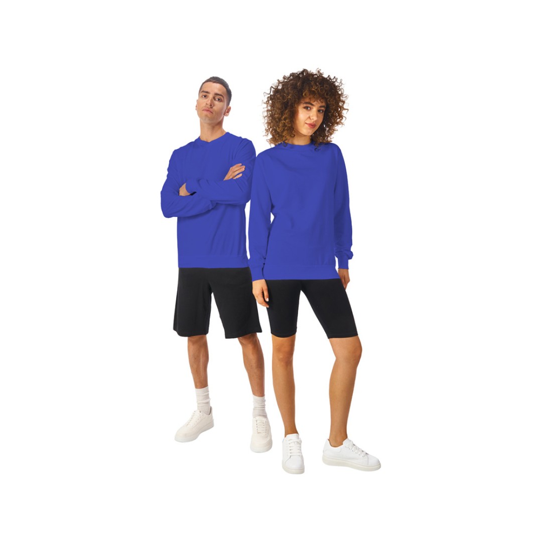 Свитшот «Warsaw» 220гр, унисекс, кл. синий