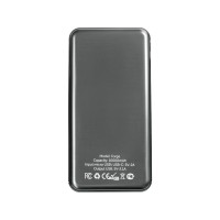 Внешний аккумулятор «Forge» v.2, металл, 10000mah, серый