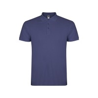 Рубашка поло "Star" мужская, индиго