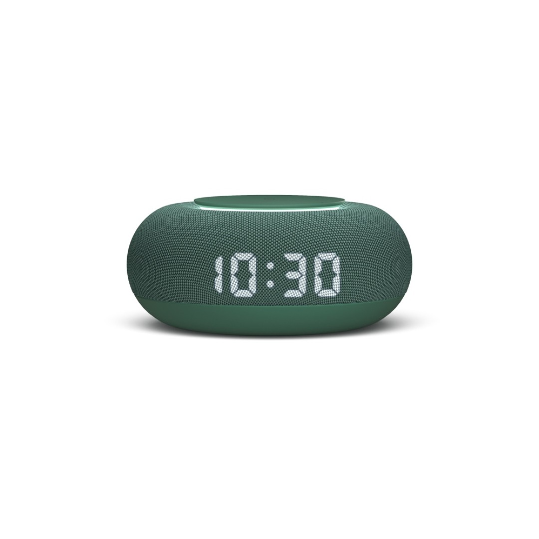 Умная колонка VK Капсула Мини с голосовым помощником Марусей, хвойный зеленый