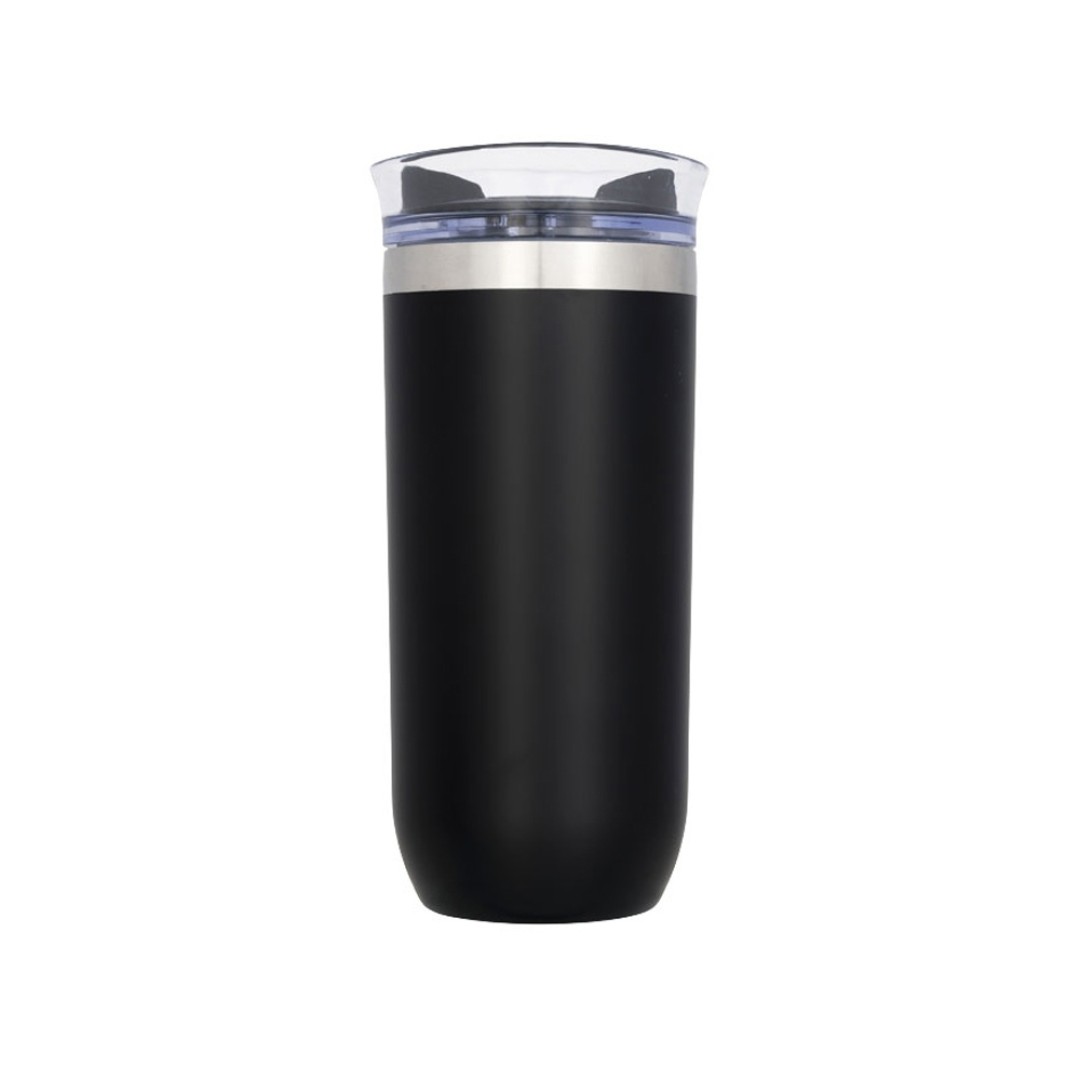 Вакуумная герметичная термокружка «Twist», черный