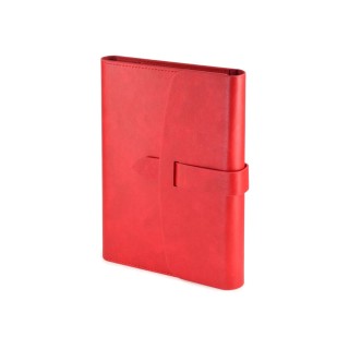 Ежедневник недатированный А5 "Senate" с магнитным клапаном, красный