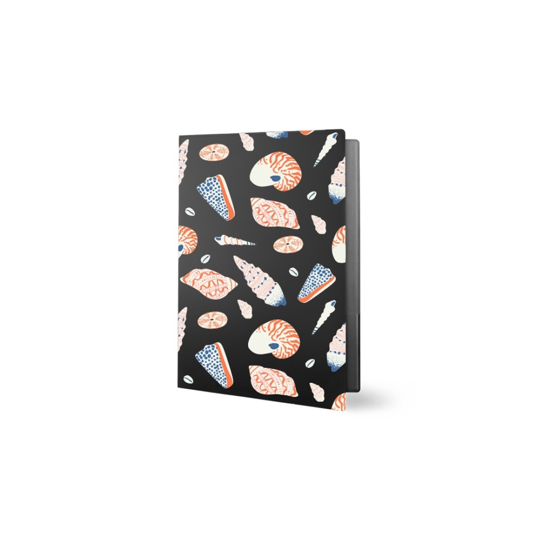 Папка для документов с возможностью полноцветной УФ-печати, софт-тач