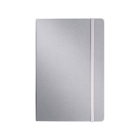 Блокнот классический офисный "Juan" А5, серебристый