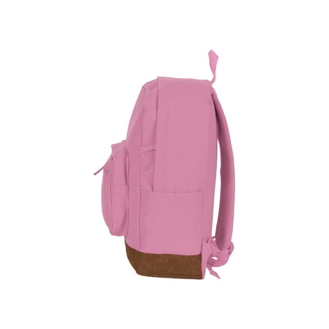 Рюкзак Shammy с эко-замшей для ноутбука 15", пыльно-розовый