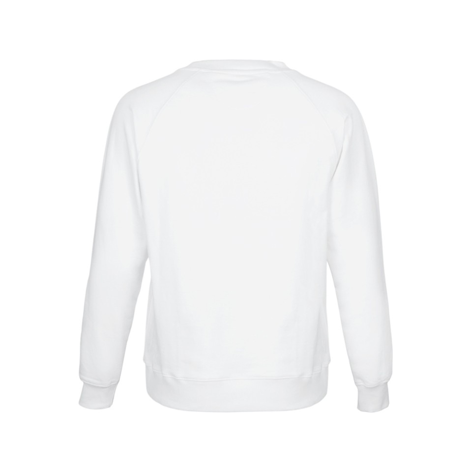 Свитшот оверсайз с рукавом реглан «Belgrade», унисекс, белый