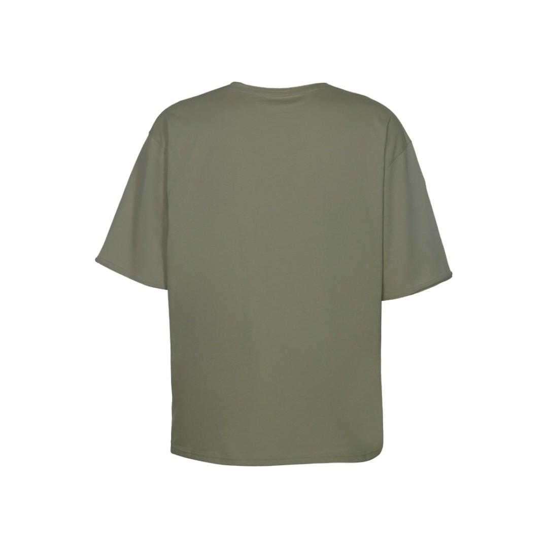 Футболка оверсайз «Liyon» унисекс, хаки