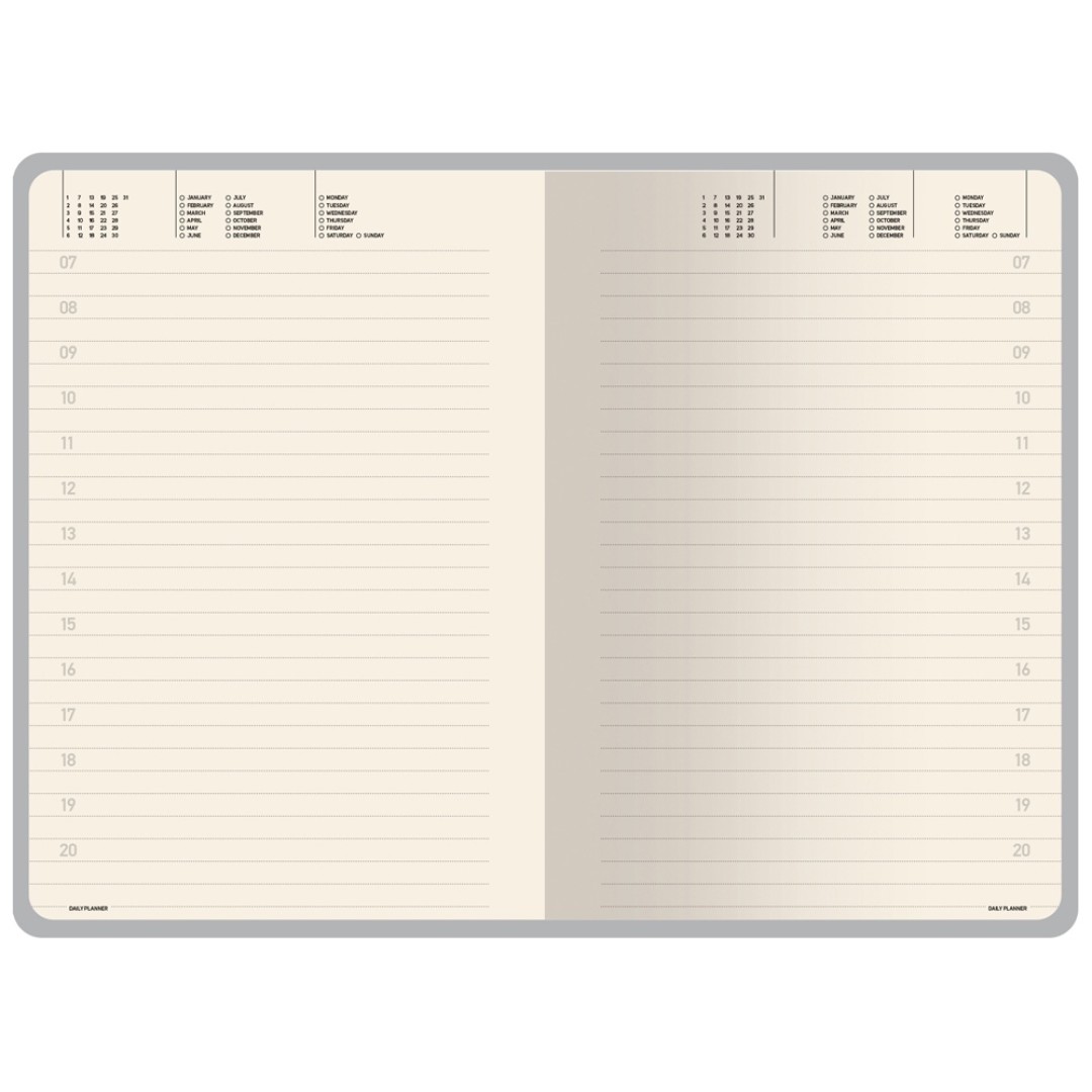 Ежедневник А5 недатированный «Megapolis Velvet Flex», синий