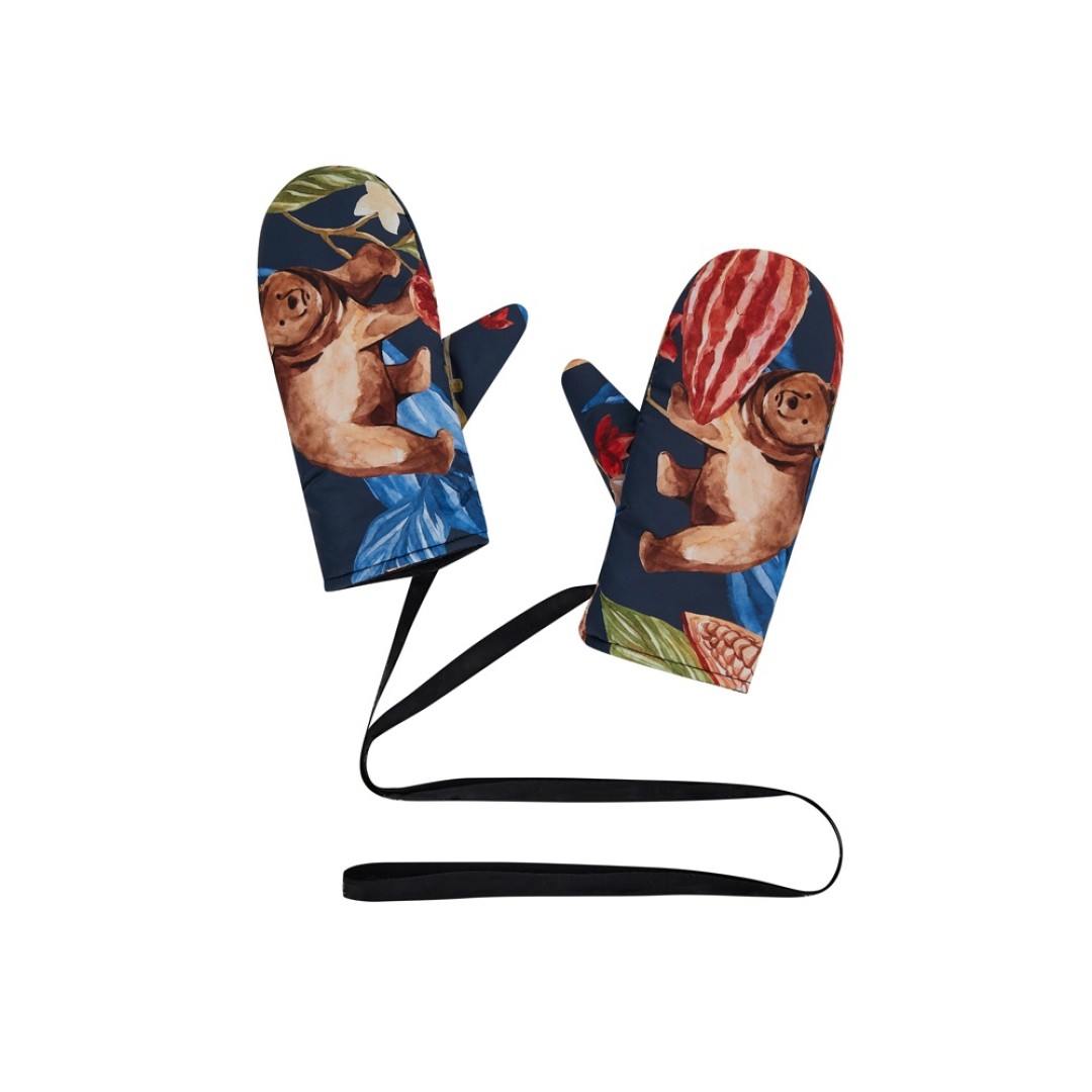 Варежки «Мишки в шоколаде». Varvara  (без лого Varvara)