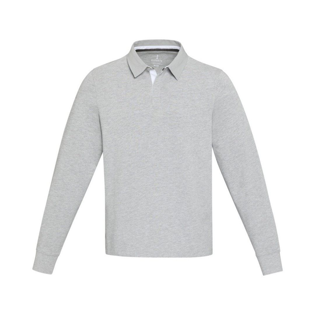 Clyde толстовка-поло унисекс для регби - Серый яркий