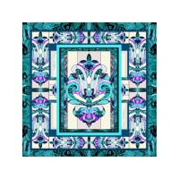 Набор: платок «Каменный цветок» и свеча «Утонченность»