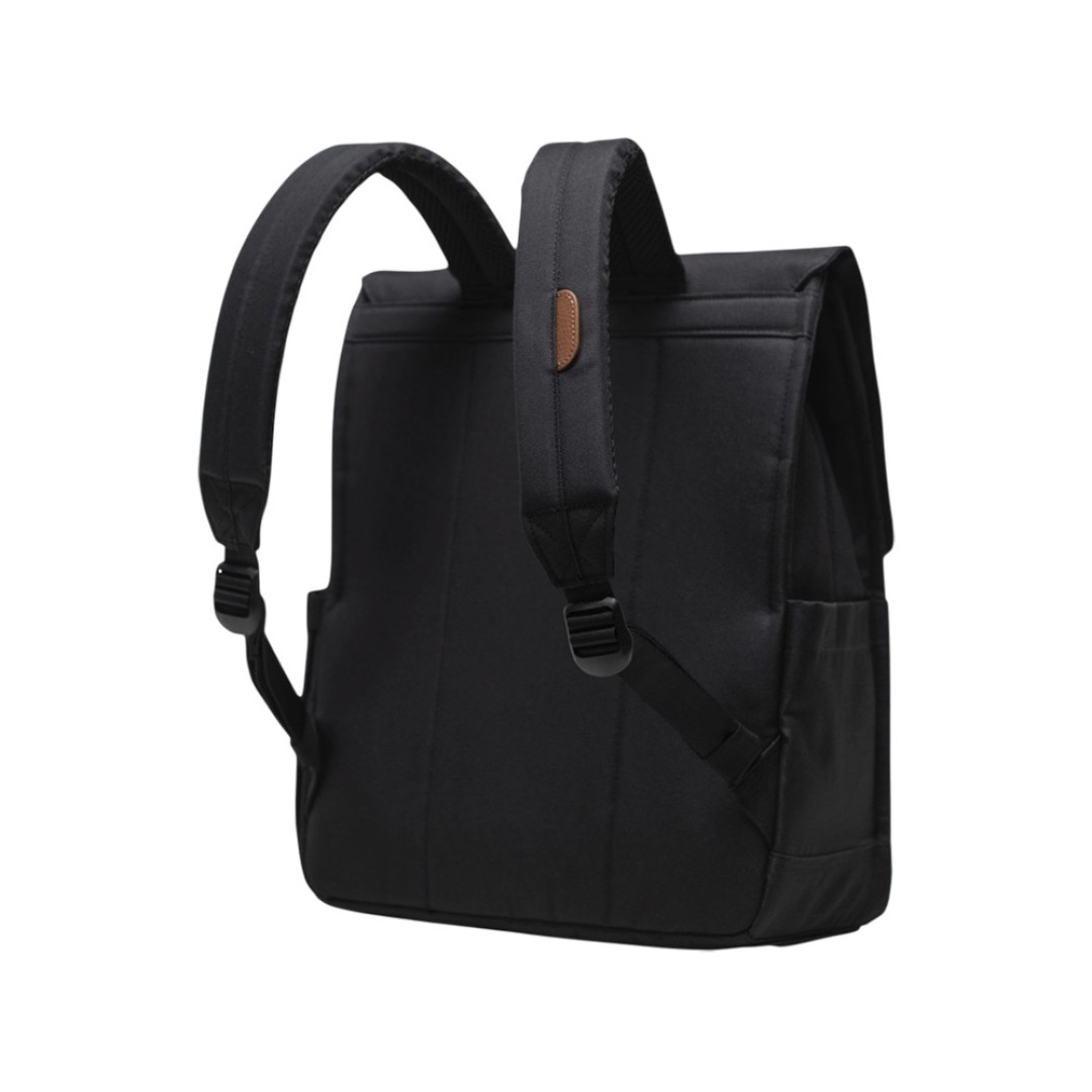 Herschel City рюкзак из переработанного материала объемом 16 л - сплошной черный