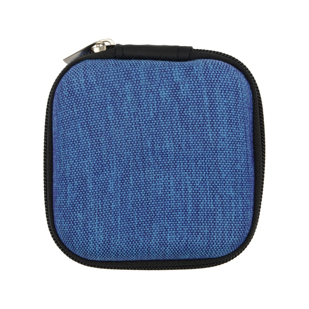 Набор с наушниками и зарядным кабелем 3-в-1 "In motion", синий