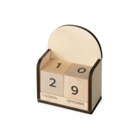 Настольный деревянный вечный календарь