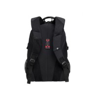 Рюкзак TORBER ROCKIT, чёрный, полиэстер, 33х15х45 см, 22 л