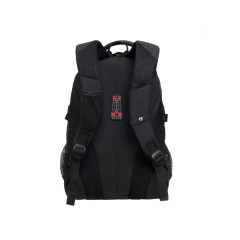 Рюкзак TORBER ROCKIT, чёрный, полиэстер, 33х15х45 см, 22 л