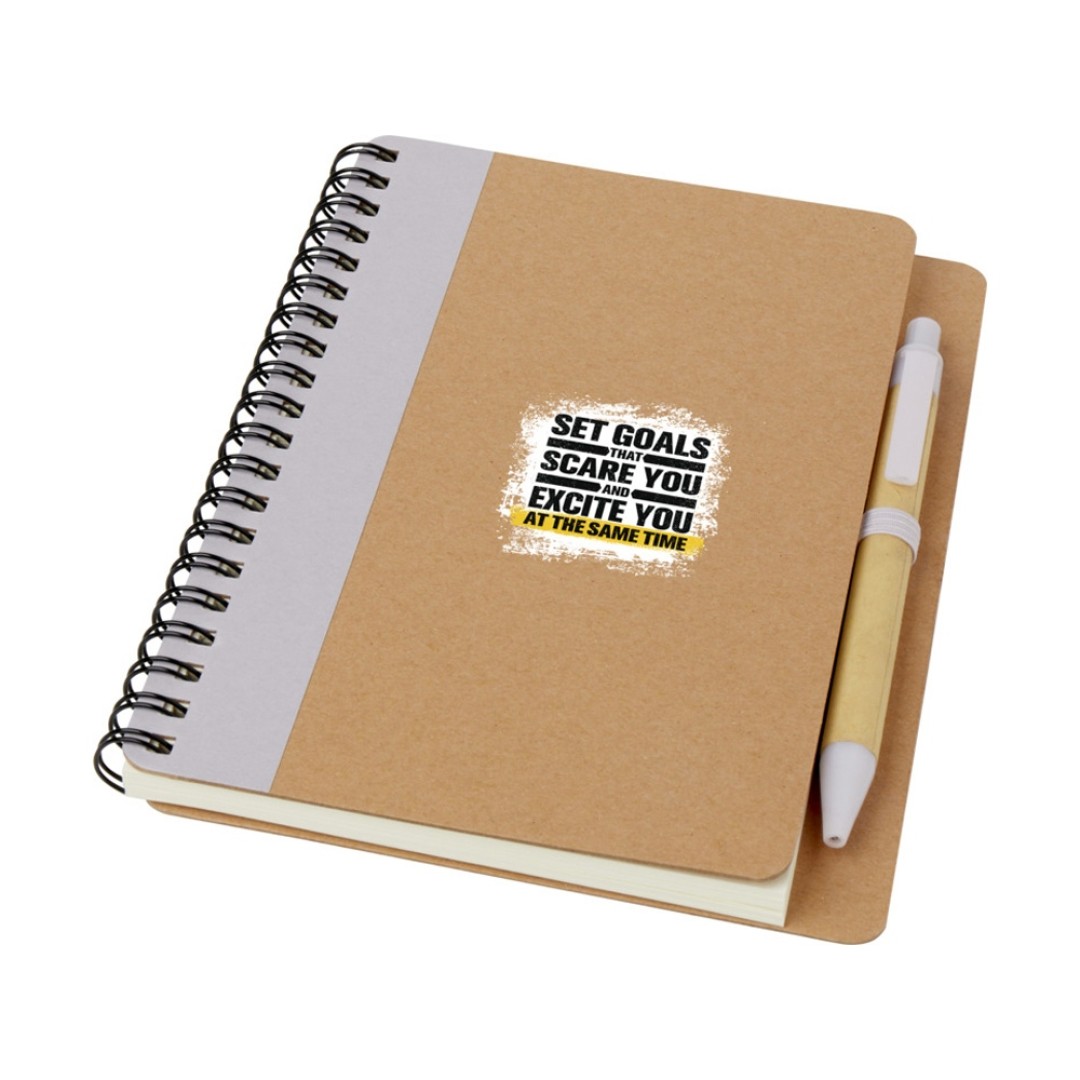 Блокнот "Priestly" с ручкой, лиловый