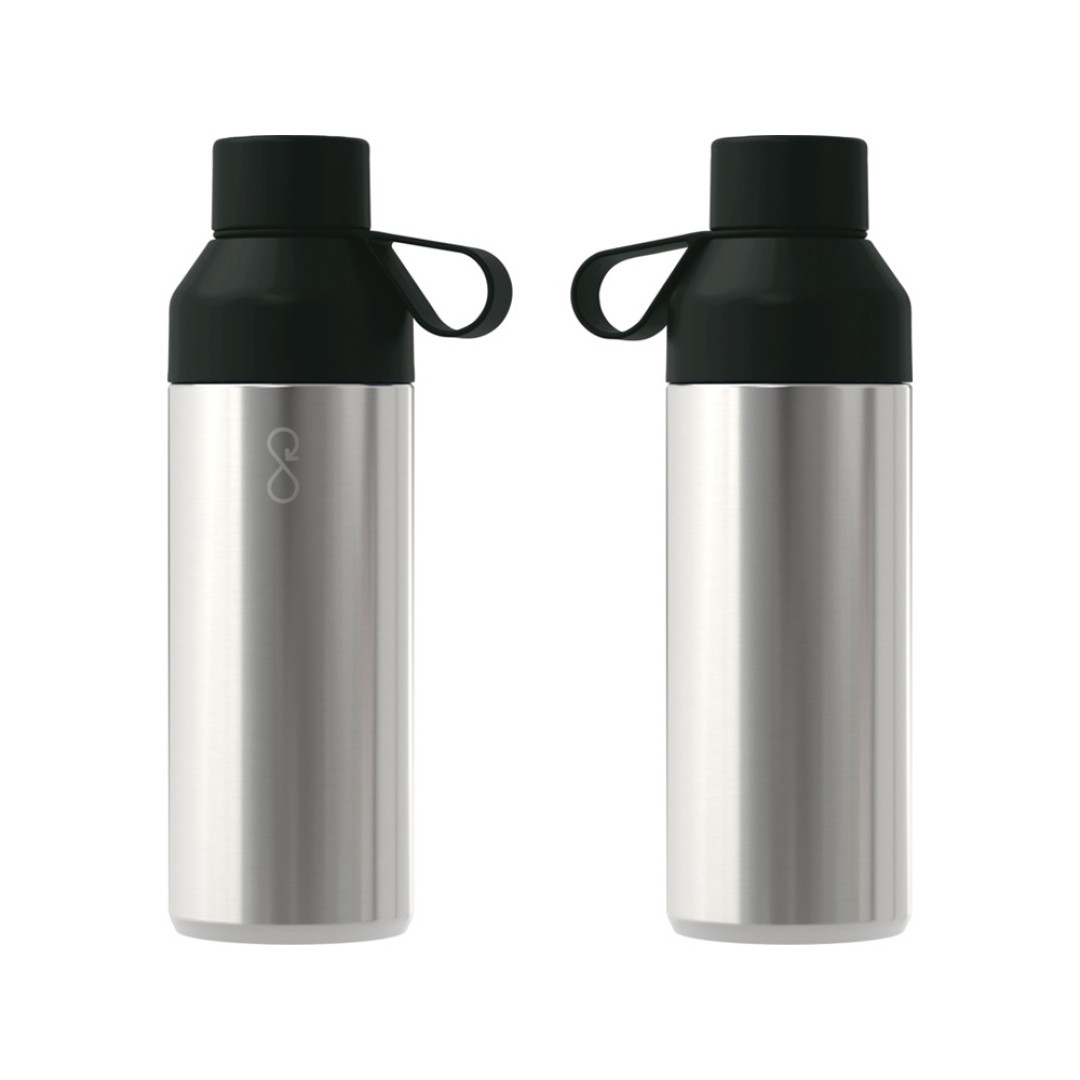 Бутылка для воды Ocean Bottle Lite объемом 620 мл, сплошной черный