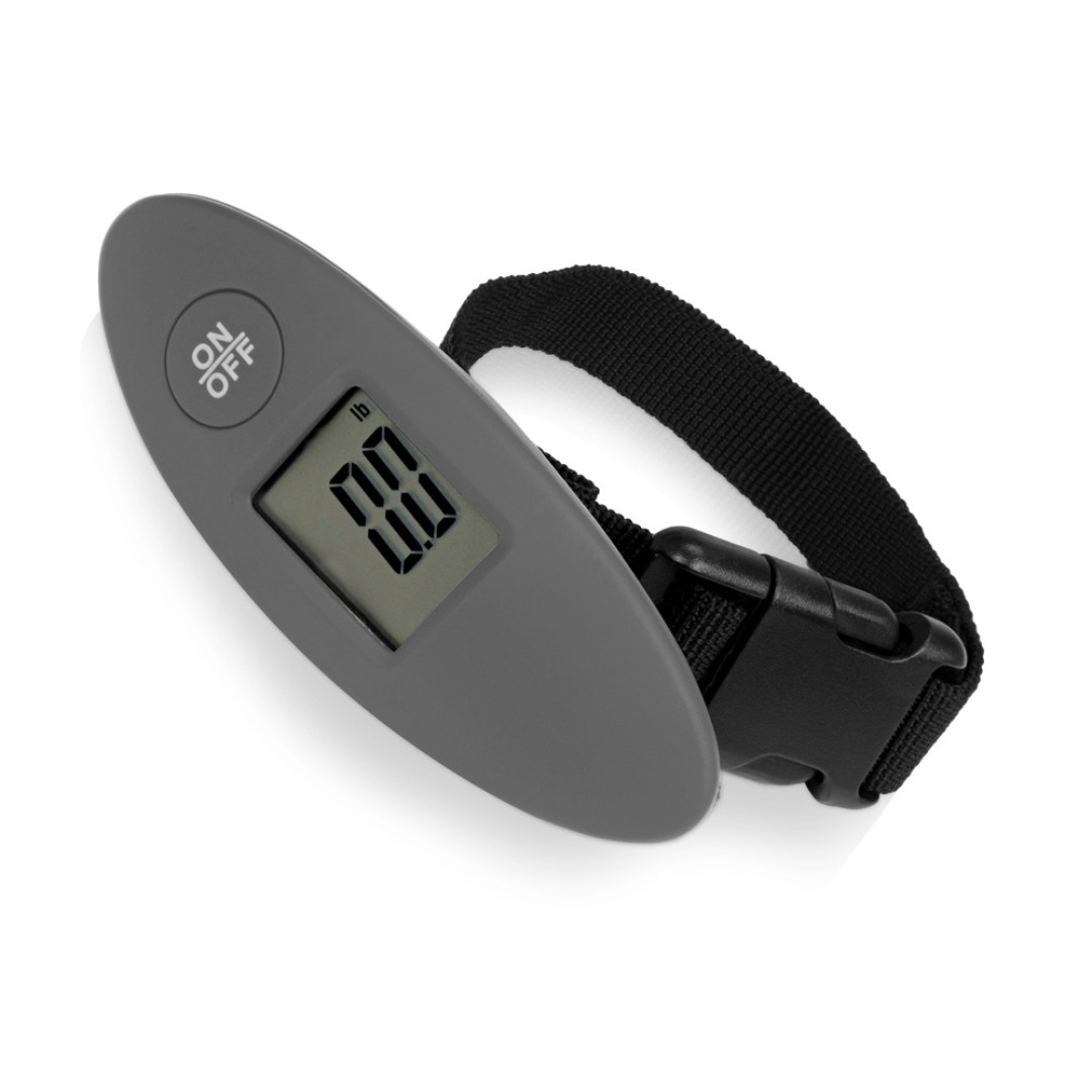 Багажные весы с покрытием soft touch «Gravity», серый