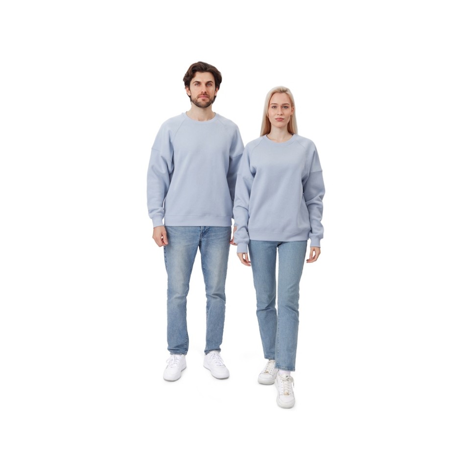 Свитшот оверсайз «Paris», унисекс, небесно-голубой