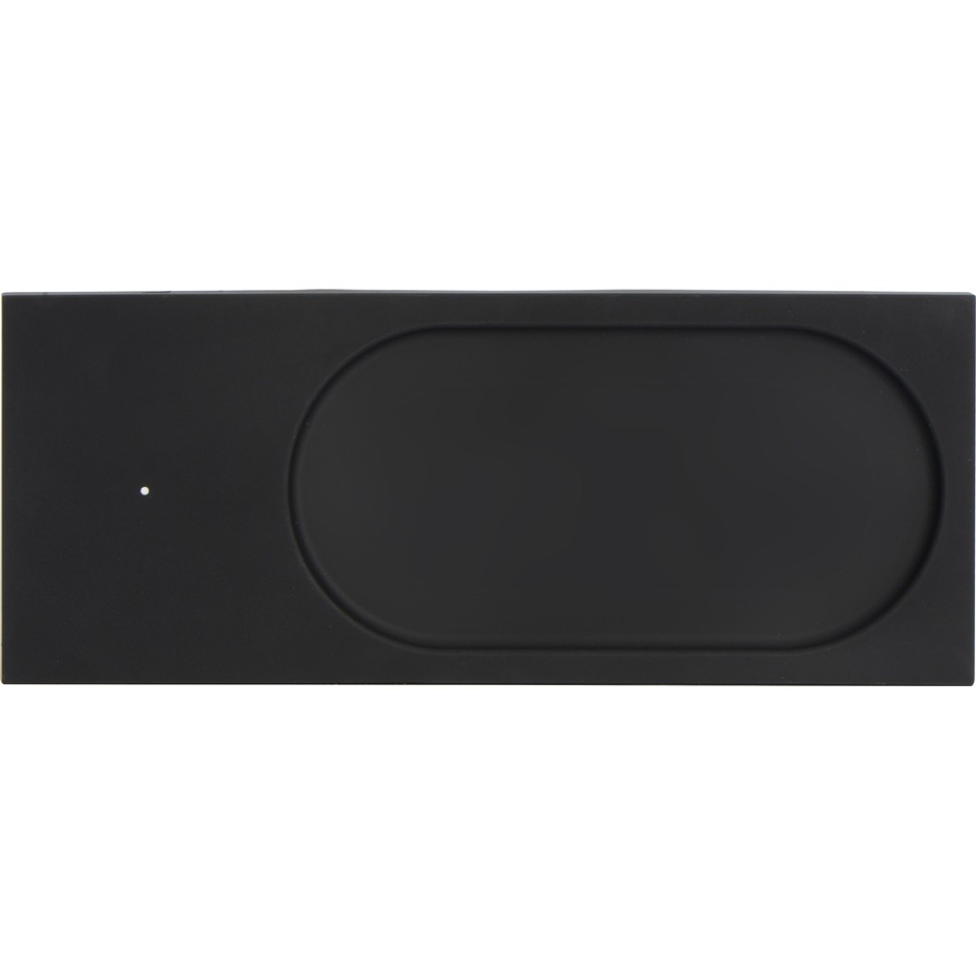 Беспроводное настольное зарядное устройство "Glide" с подсветкой, софт тач