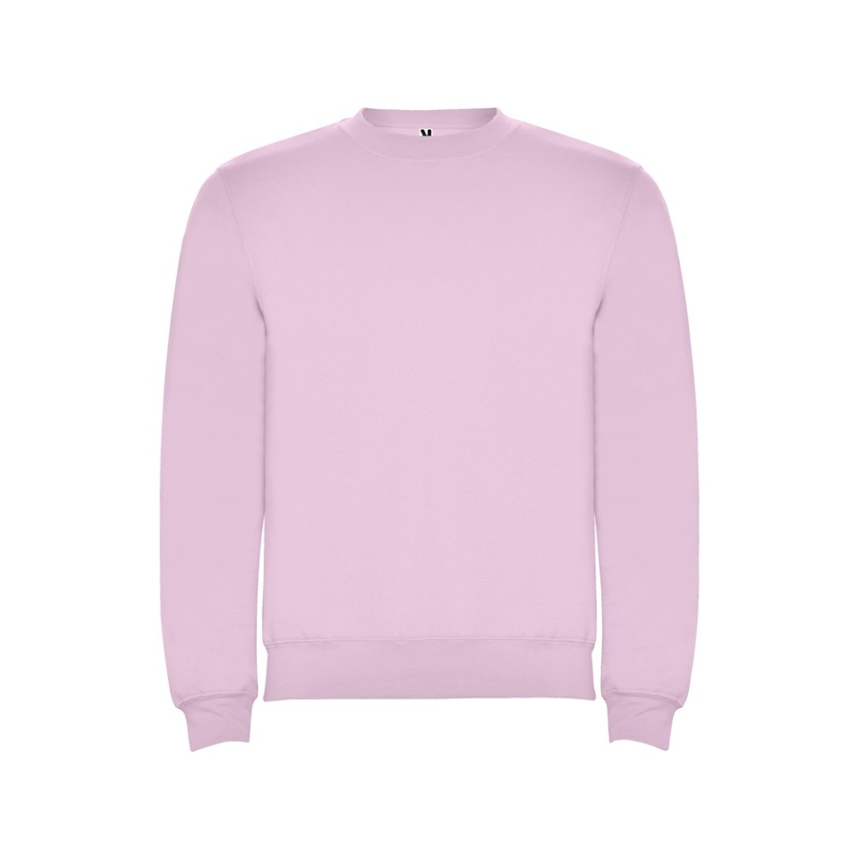 Свитшот с начесом "Clasica" детский, светло-розовый