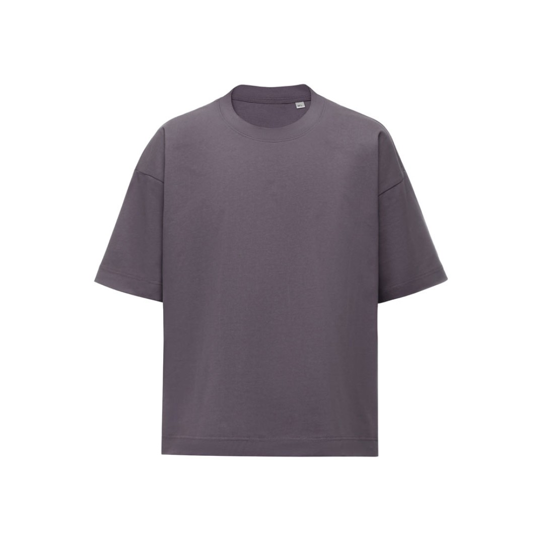 Футболка оверсайз «Beta.01» унисекс, темно-серый