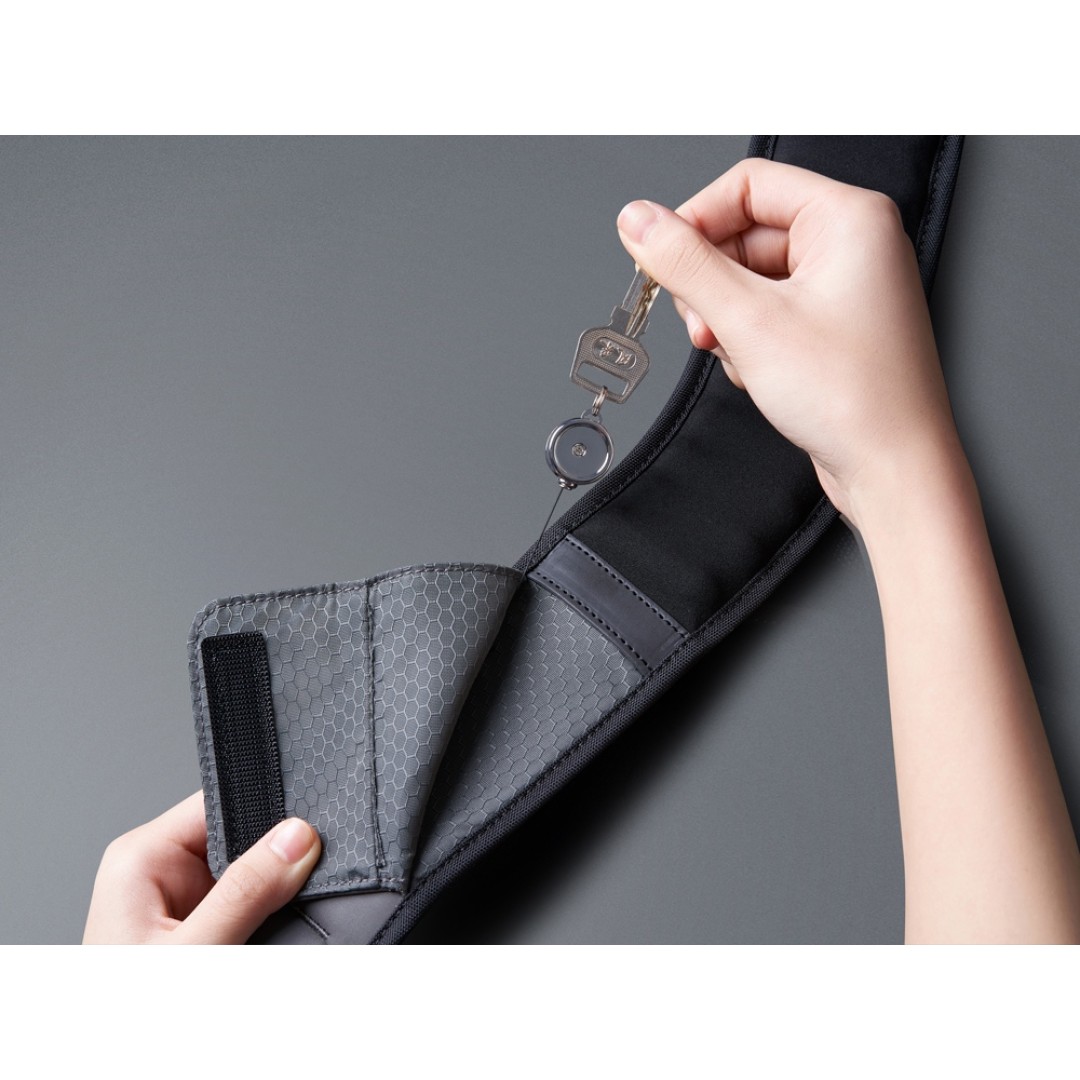 Антикражный рюкзак SnapPack для ноутбука 16", серый