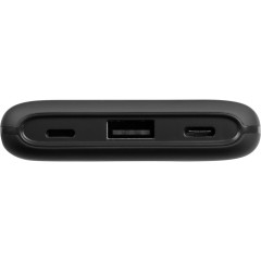 Внешний беспроводной аккумулятор с подсветкой лого "Reserve X". 8000 mAh, черный