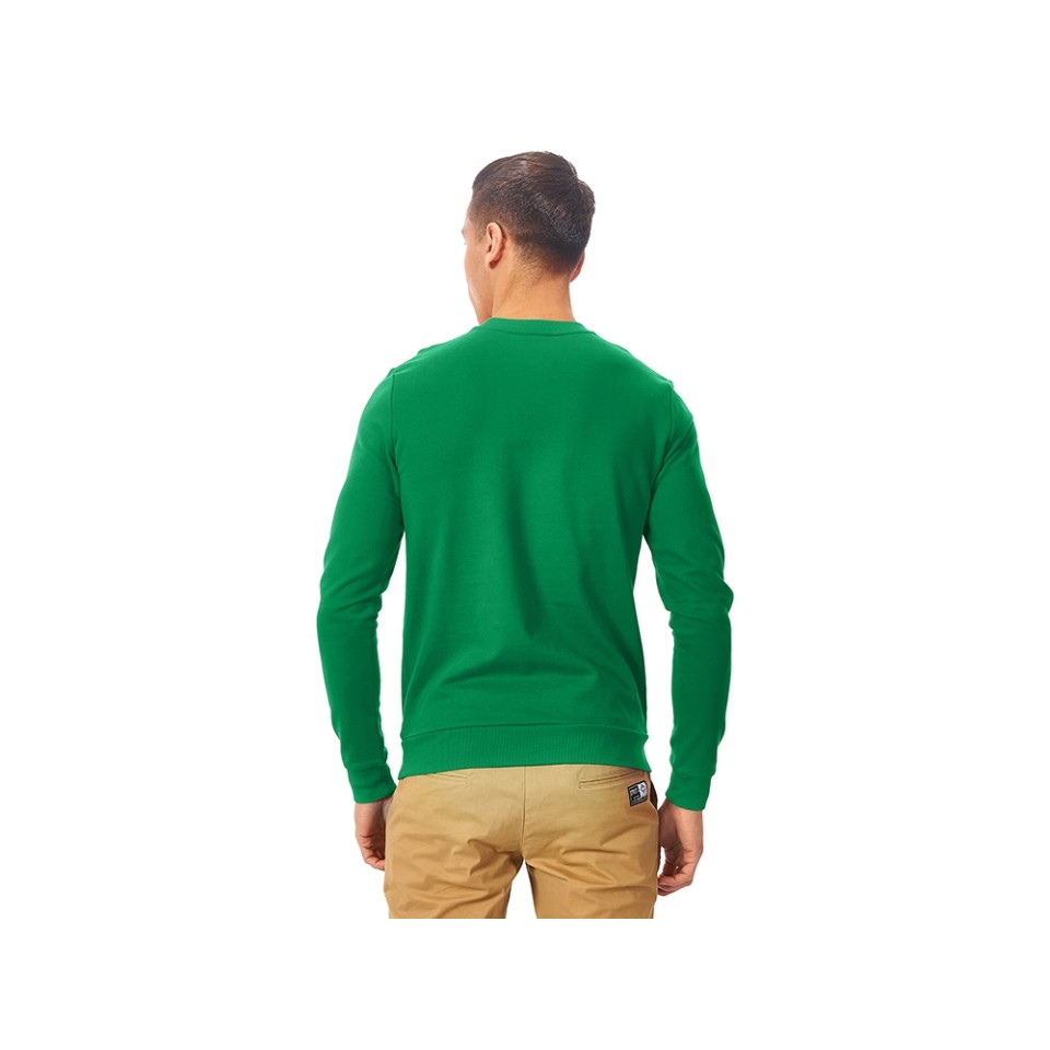 Свитшот "Motion" унисекс с начесом, зелёный