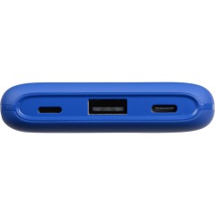 Внешний беспроводной аккумулятор с подсветкой лого «Reserve X» v.2, 8000 mAh, ярко-синий