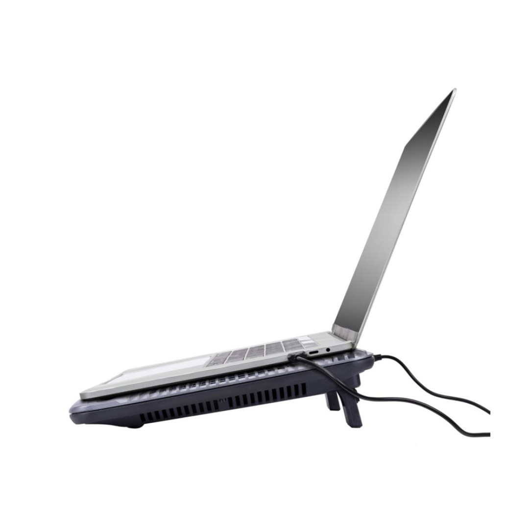 Охлаждающая подставка 5555 для ноутбуков до 15,6", серебристый