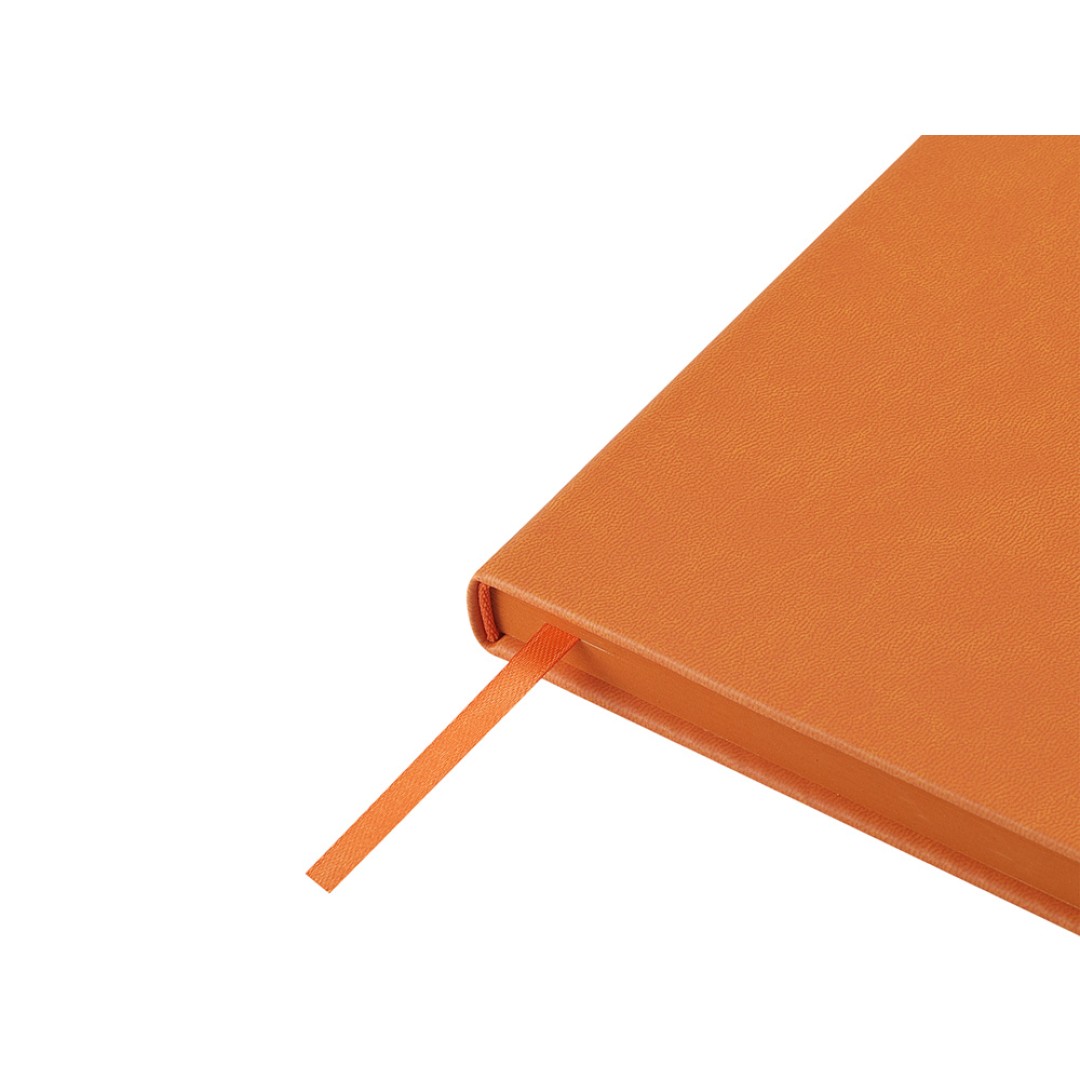 Ежедневник А5 "Megapolis Color New" soft-touch, оранжевый