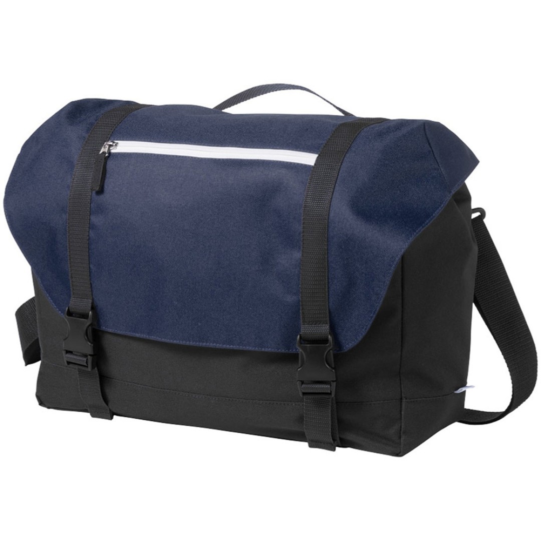 Сумка "Oakland" для ноутбука 15,6", черный/темно-синий