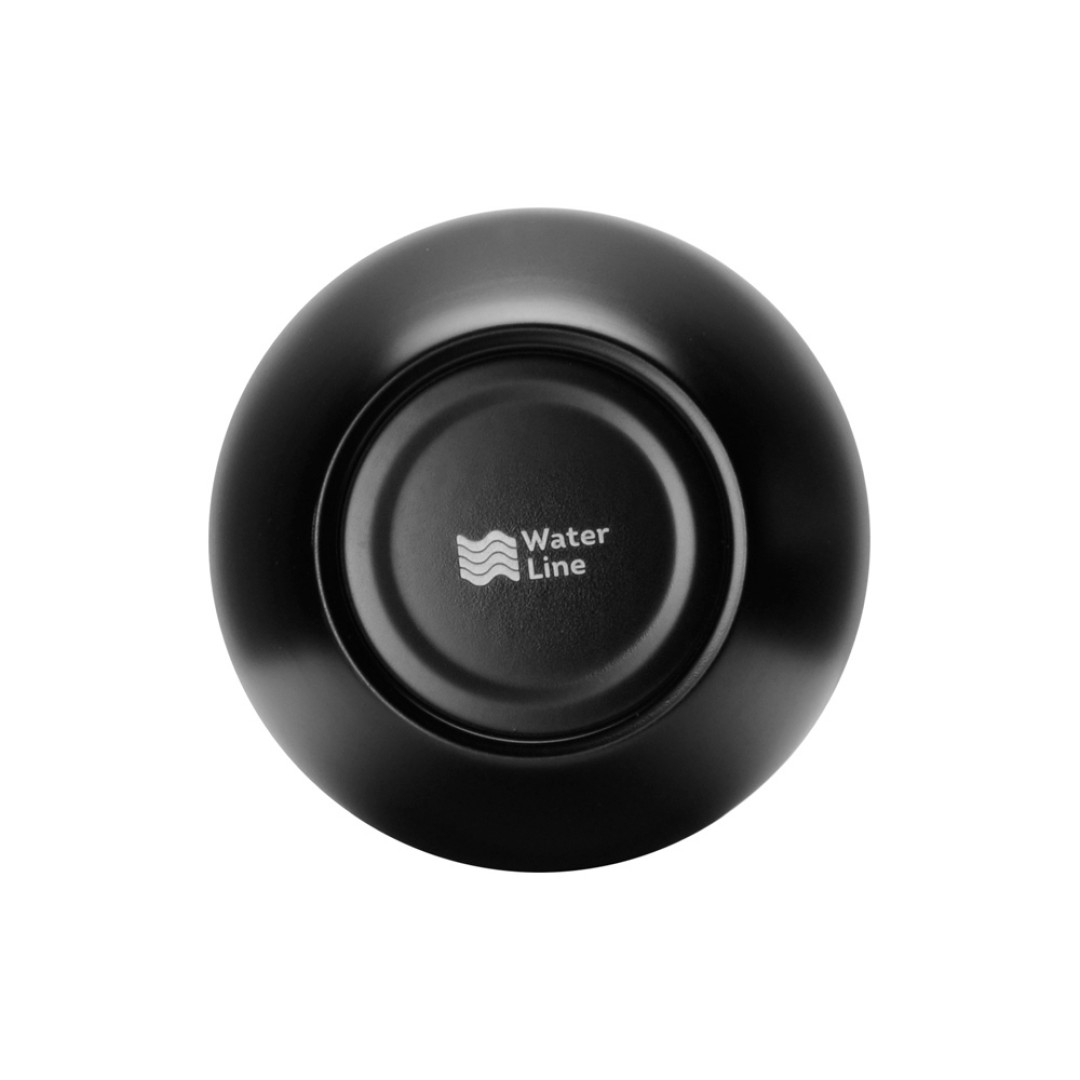 Вакуумная термокружка "Sense", непротекаемая крышка, крафтовая упаковка, черный