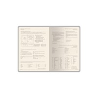 Ежедневник недатированный А5 "Megapolis Nappa", синий