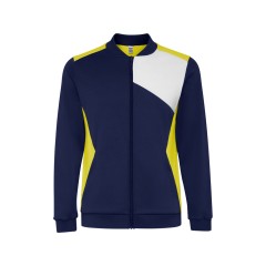 Спортивная куртка «Leros» унисекс, желтый/синий нэйви