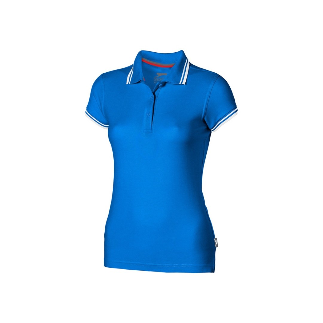 Рубашка поло "Deuce" женская, небесно-голубой