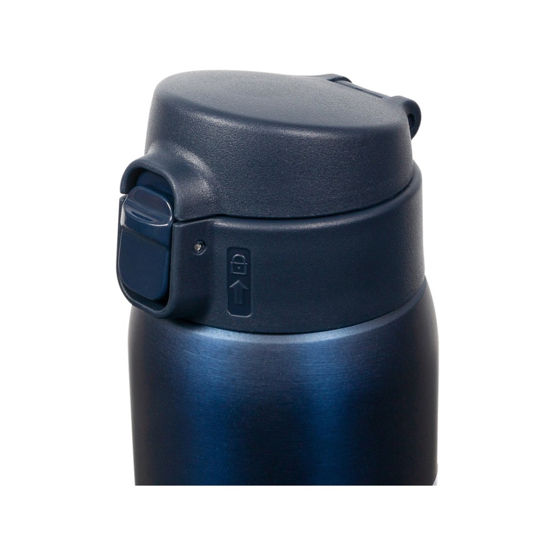 Термокружка Relaxika 701 (0,48 литра), синяя (без лого)