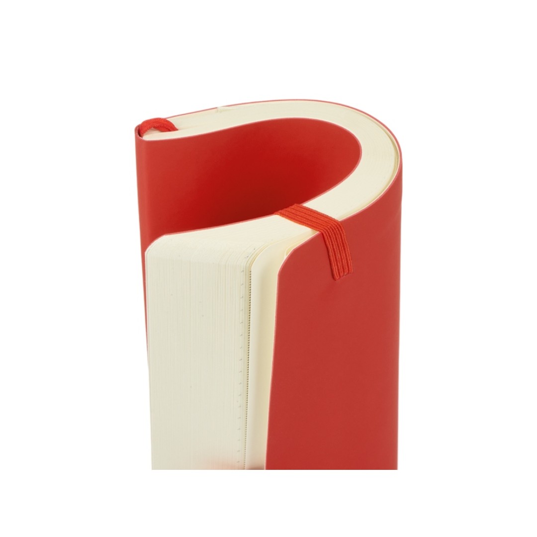 Блокнот "Vision 2.0" А5 в гибкой обложке, красный