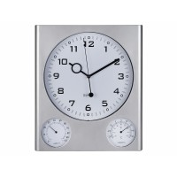 Погодная станция настенная "Патерна", серебристый